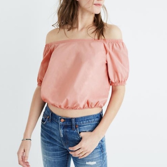Madewell Tops - Madewell Off The Shoulder Tee